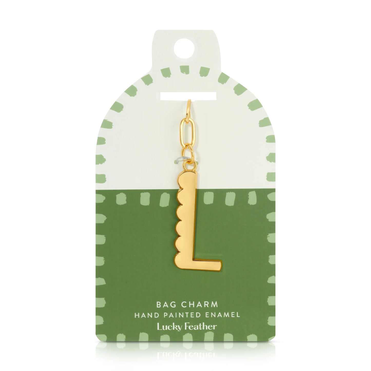 Initial Bag Charm
