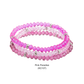 Kids Mini Crystal Stretch Bracelet Set - Pink Paradise