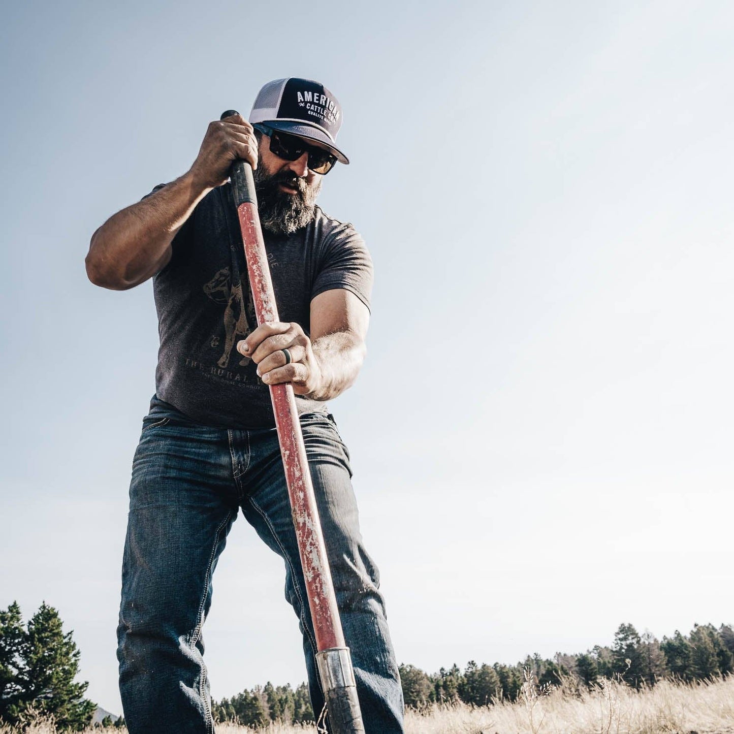 American Cattle Co. Hat - Blue