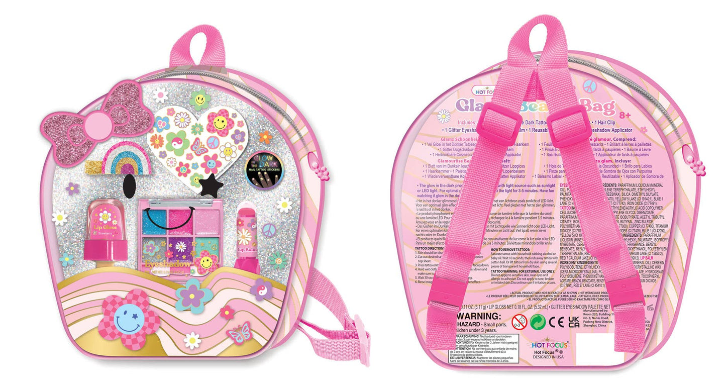 Glamz Beauty Bag,Groovy Flower