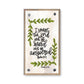 Sought the Lord Driftwood Happy Block