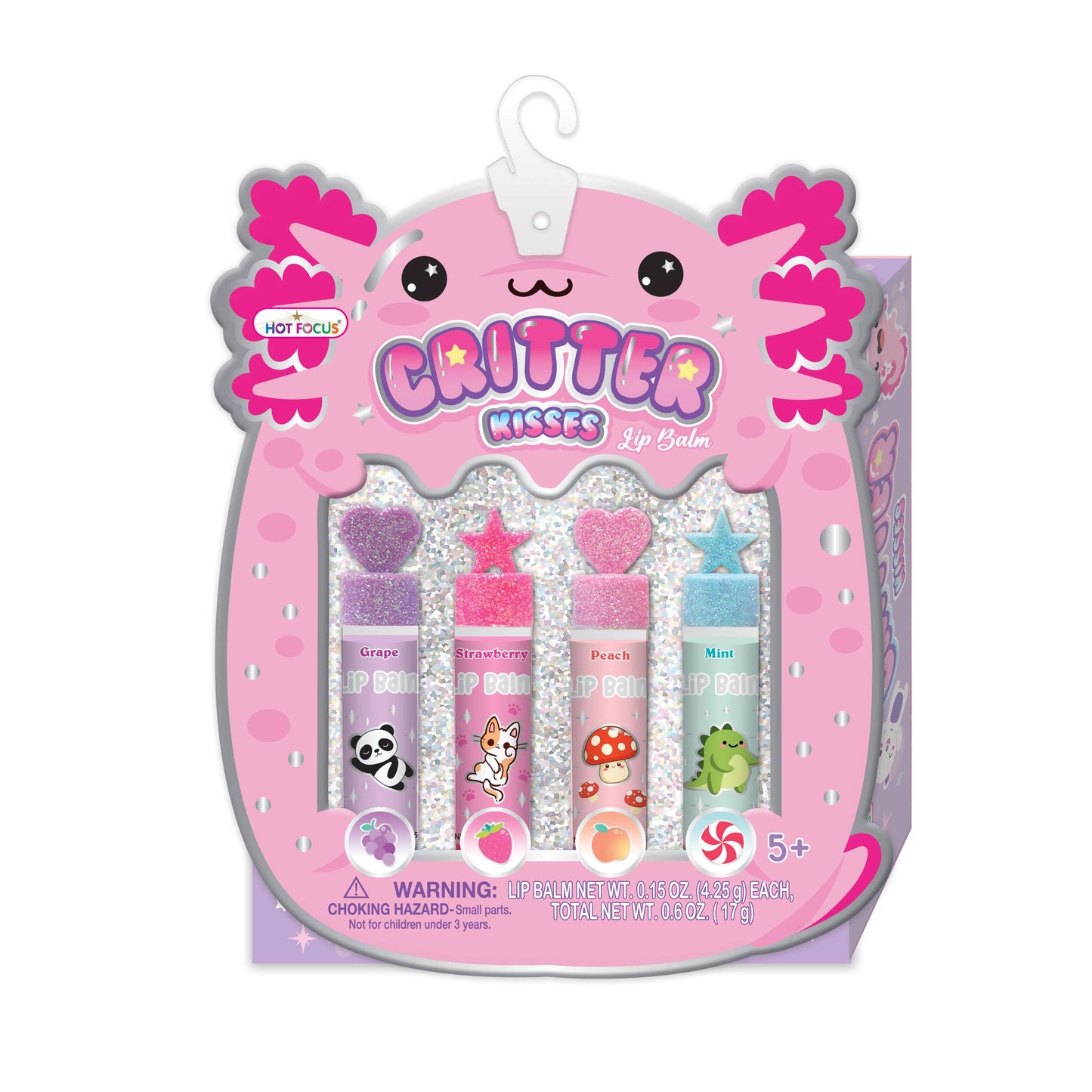 Critter Kisses Lip Balms, Critters