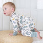 Catch of the Day Convertible Zip Romper