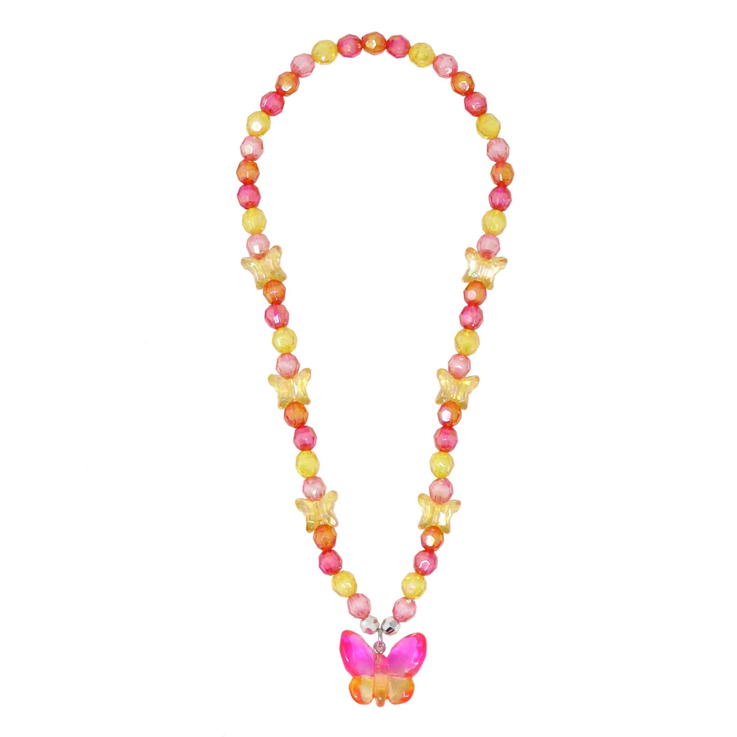 Rainbow Butterfly Nacklace