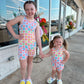 Kids Floral Daze Tank Top Pajama Set