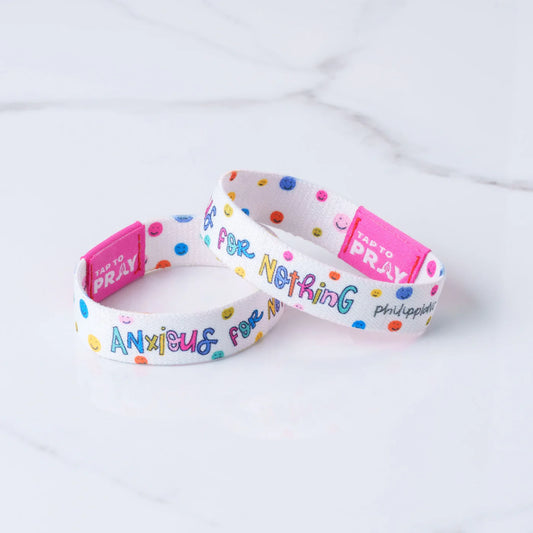 Tap to Pray - Kingfolk Series Wristband - Anxious For Nothing