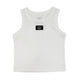 LULU MAC SOLID TANK TOPS : WHITE