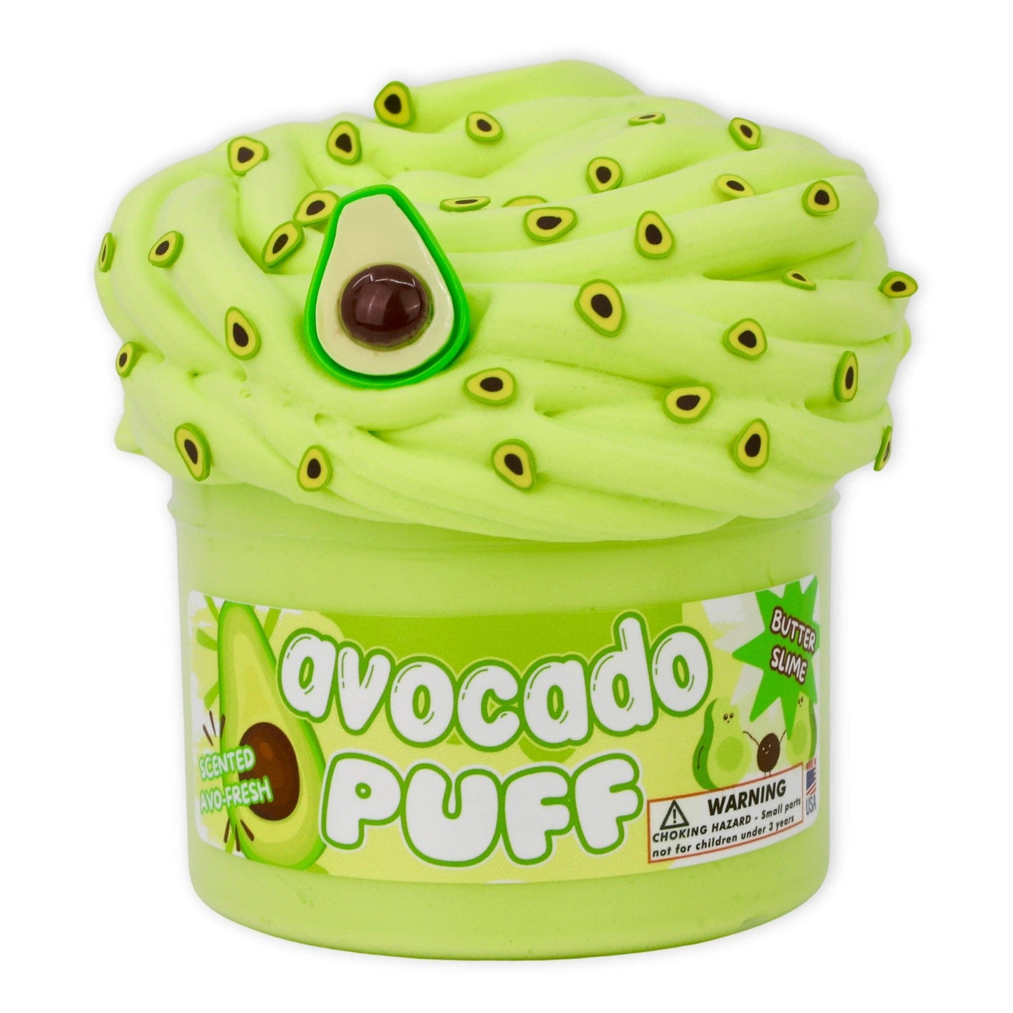 Avocado Puff - Butter Textured Slime
