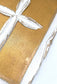Gold Cross panel | Valentine Easter love wedding mother's