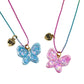 BFF Twinkle Butterfly Necklace Set