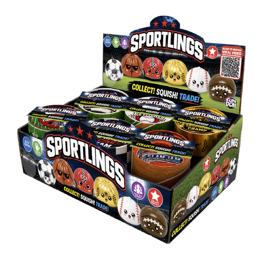 Sports Dumpling Squishy Fidget Toy