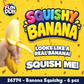 Fun Doh Squishy Banana Stress Relief Toy - 6/Display: Wholesale Price