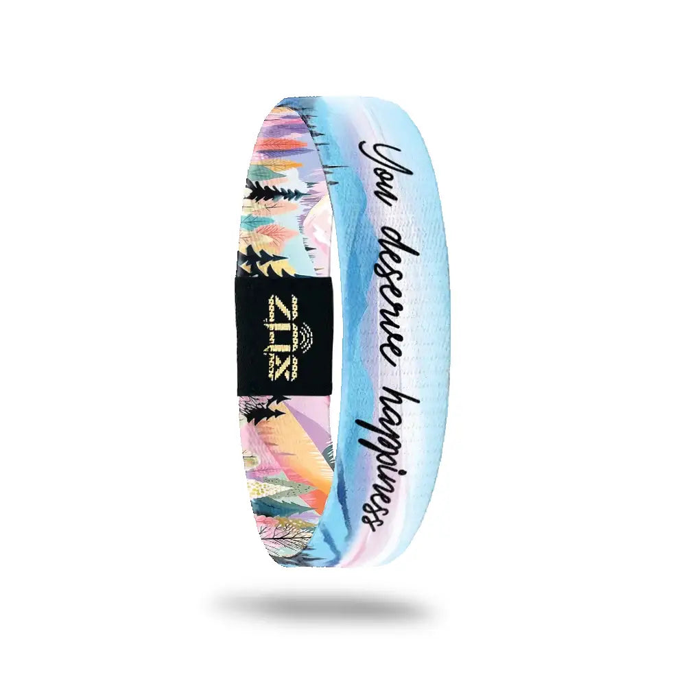 Inspirational Bracelet - You Deserve Happiness
