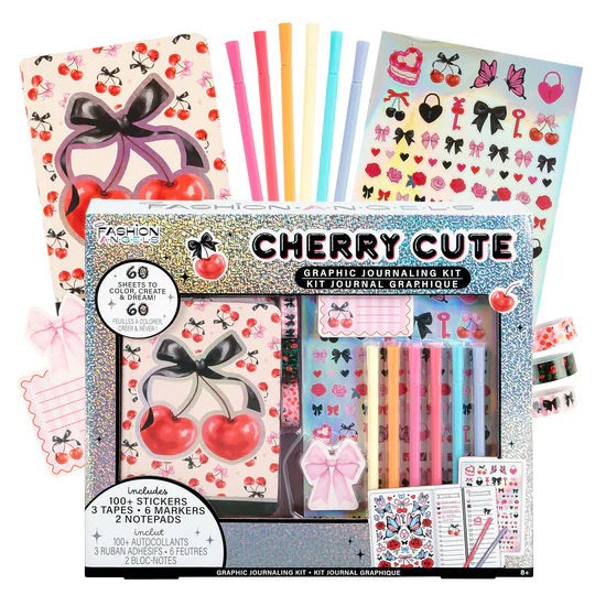 Cherry Cute Graphic Journaling Kit