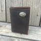 Zep-Pro + Light Brown Crazy Horse TriFold Wallet