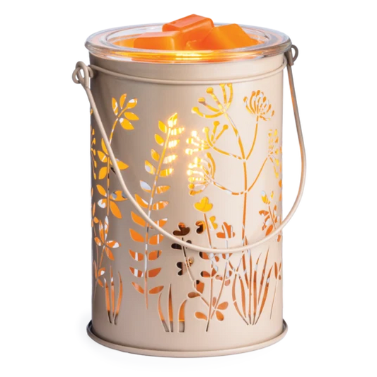 Botanical Glow Vintage Style Bulb Illumination Fragrance Warmer