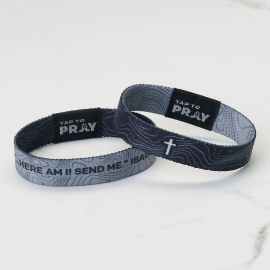 Tap to Pray - Wristband - Valor Topography