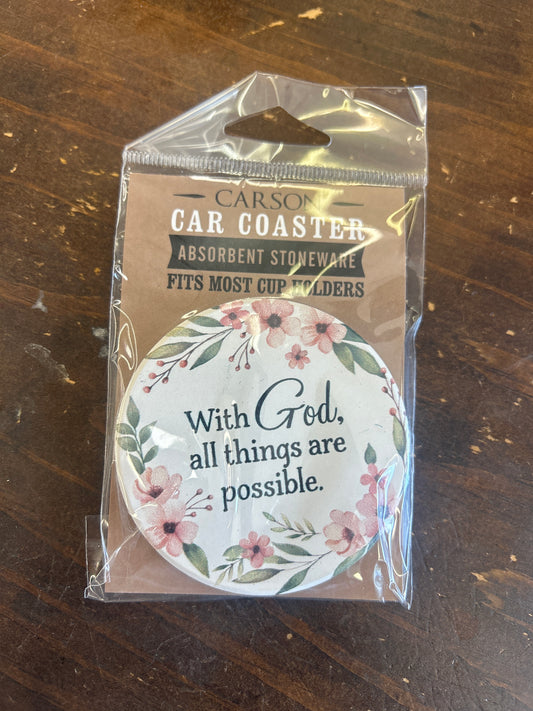 All Things - Car Coaster