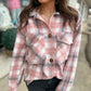 Tan Plaid Shacket