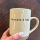 God Is With You Pottery Mug