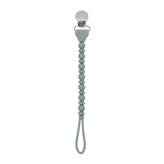 Sweetie Strap Silicone One-Piece Pacifier Clips: Succulent Beaded