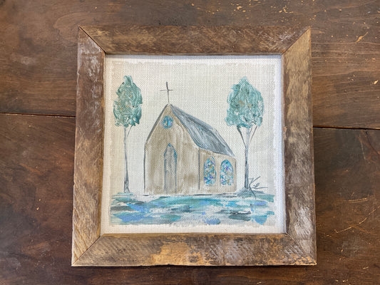 Blues Church Painting