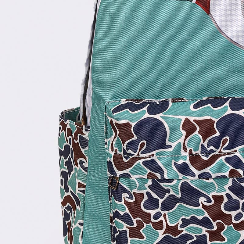 Boys Duck Camo Hunting Canvas Backpack