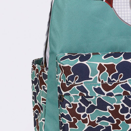 Boys Duck Camo Hunting Canvas Backpack