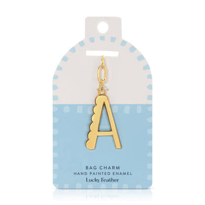 Initial Bag Charm