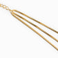 Triple Layer Box Chain Necklace