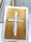 Gold Cross panel | Valentine Easter love wedding mother's
