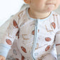 Tiny Touchdowns Convertible Zip Romper