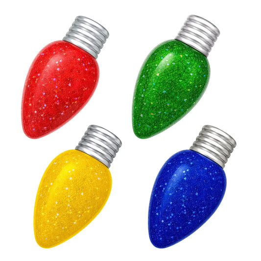 Goolala Squishies - Christmas Light Bulb