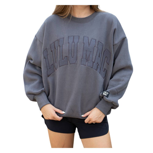 Lulu Mac Sweatshirt: DARK GREY