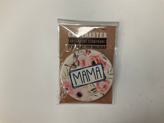 Car Coaster- Floral Mama