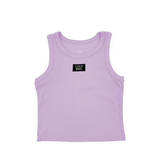 LAVENDER LULU MAC SOLID TANK TOPS