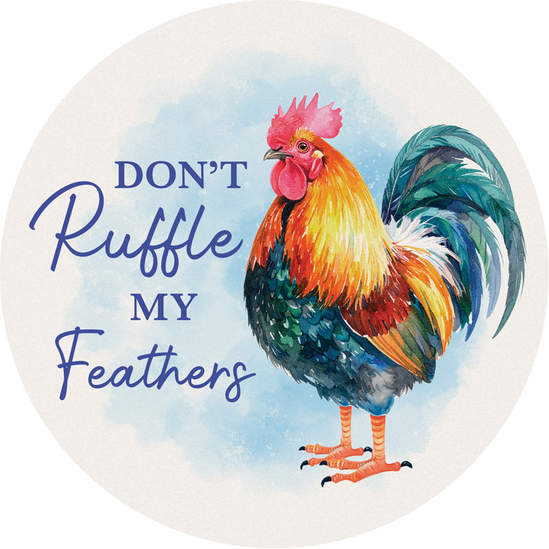 Car Coasters + Ruffled Feathers