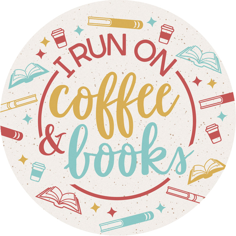 Car Coasters + Coffee & Books