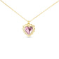 Birthstone Heart Necklaces
