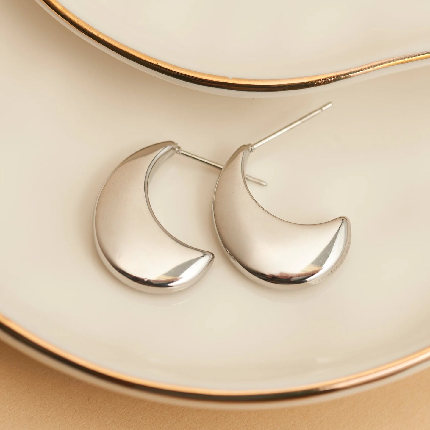 Silver Waterdrop Earrings