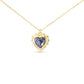 Birthstone Heart Necklaces