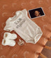 *NEW SIZE* Sweetie Soother™ Pacifier Sets (2-pack): 6-18M Toast + Buttercream
