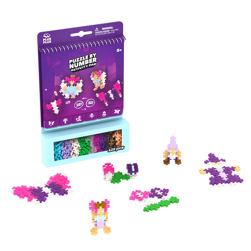 Puzzle By Number® Activity Pad - Enchanted Forest