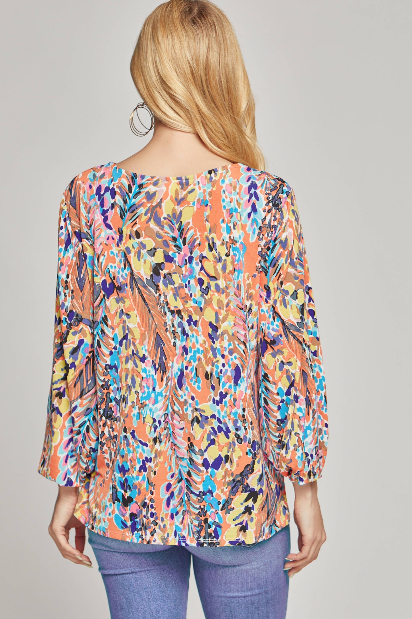 Floral Balloon Top