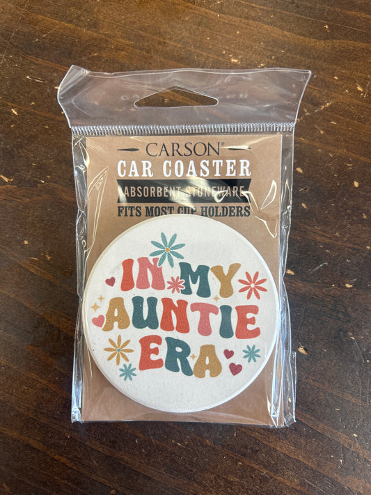 Auntie Era - Car Coaster
