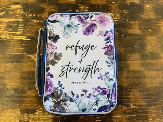 Refuge & Strength Bible Cover