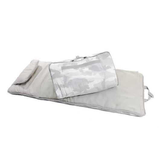 Snow Camo (Grey) Seersucker Nap Roll