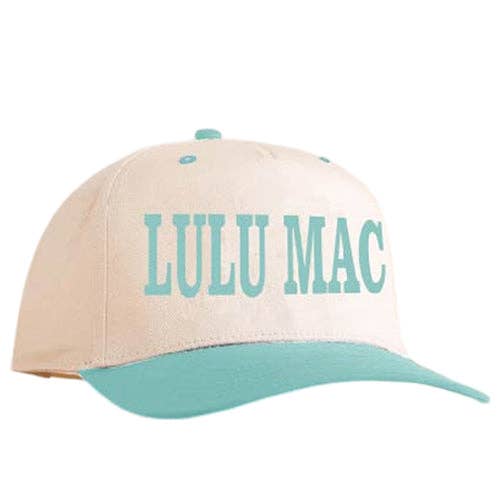 LULU MAC CAP LIGHT BLUE