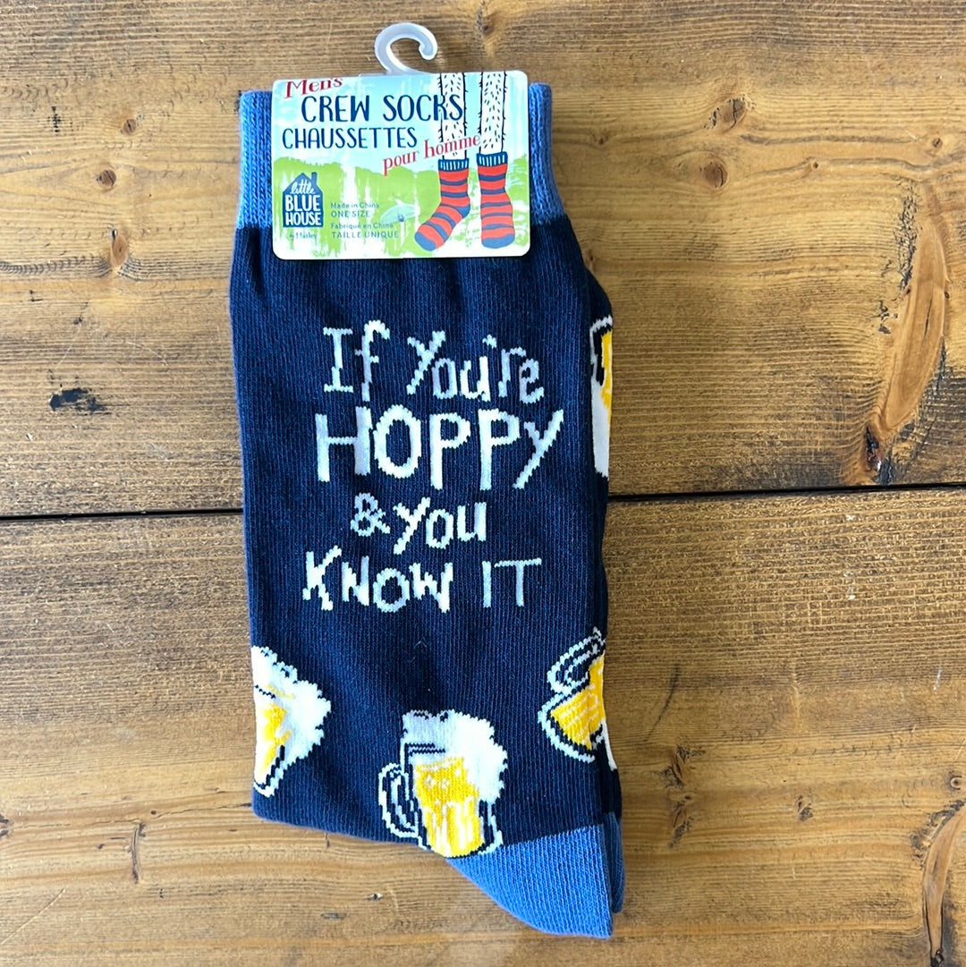 If You’re Hoppy & You Know It + Men’s Crew Socks
