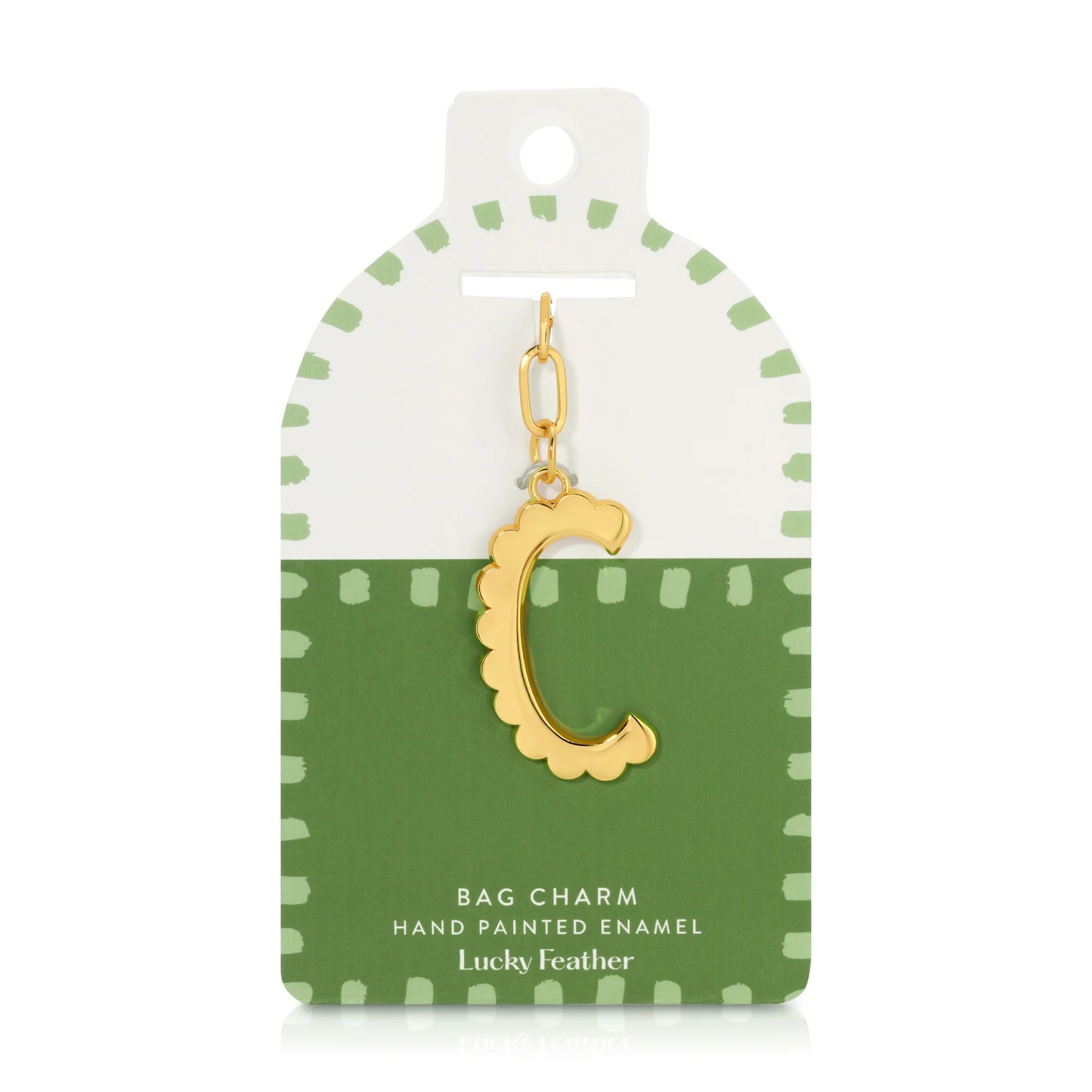 Initial Bag Charm